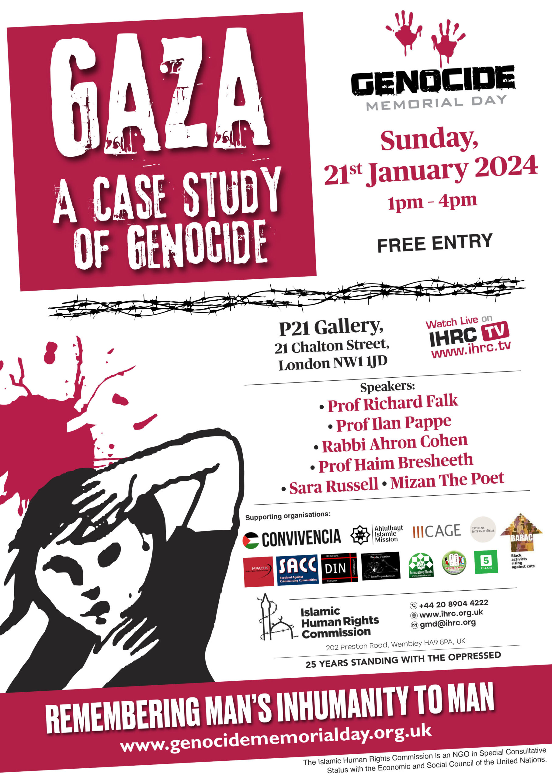 Genocide Memorial Day 2024 London IHRC