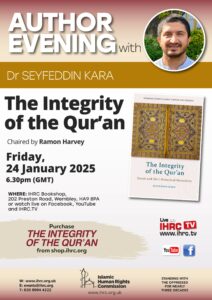 Author Evening with Seyfeddin Kara: The Integrity of the Qur'an