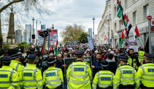 Activists demand answers over draconian policing of pro-Palestine march